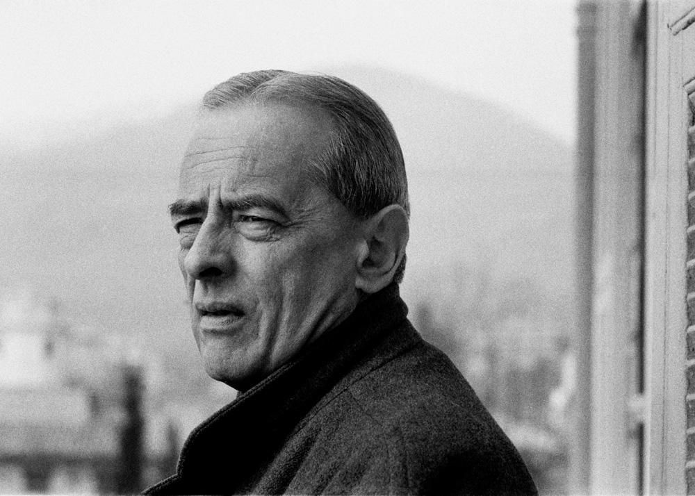 Witold Gombrowicz, Vence, 1965,  fot. Bohdan Paczowski